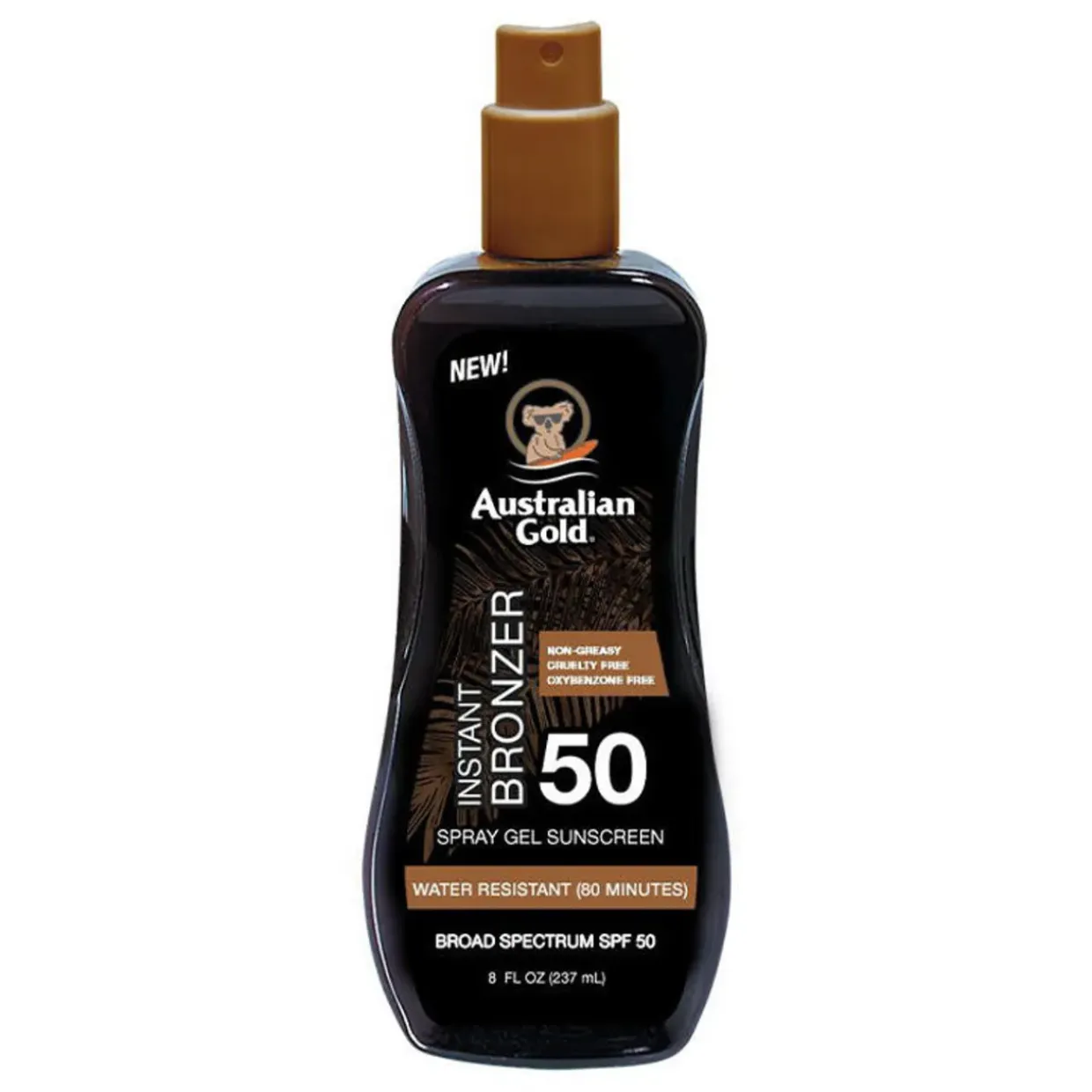 SPF 50 SPRAY GEL con BRONZER 237ml